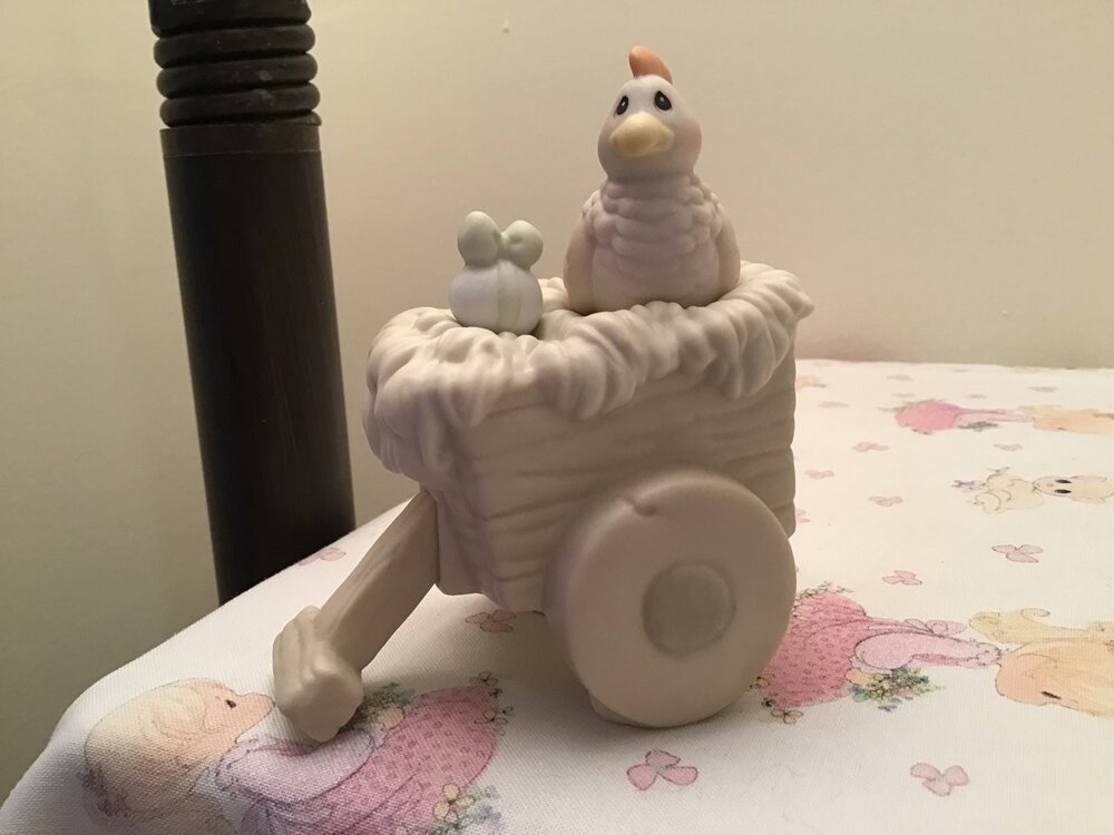 Precious moments Nativity Cart / Regular Nativity Addition / Christmas